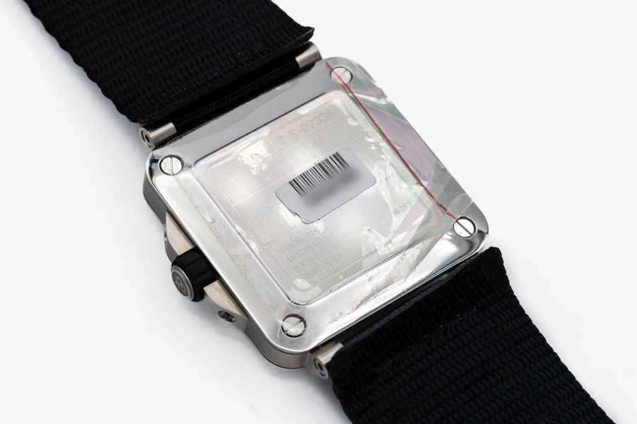 Bell and Ross BR03-92 BR0392-D-WH-ST/SRB